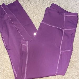 Lululemon Fast and free 7/8 size 10